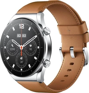 Xiaomi Watch S1 ~ Brown Leather Strap - Picture 1 of 9