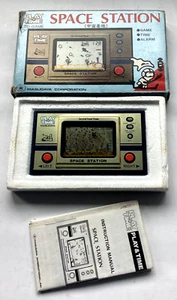 Juegos LCD de colección RARO 1982 PLAY & TIME SPACE STATION (Muy buen estado) - Imagen 1 de 17