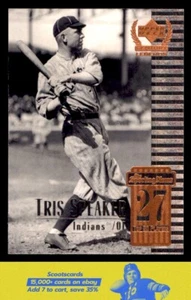 1999 Upper Deck Century Legends Tris Speaker card #27 Cleveland Indians - Picture 1 of 2