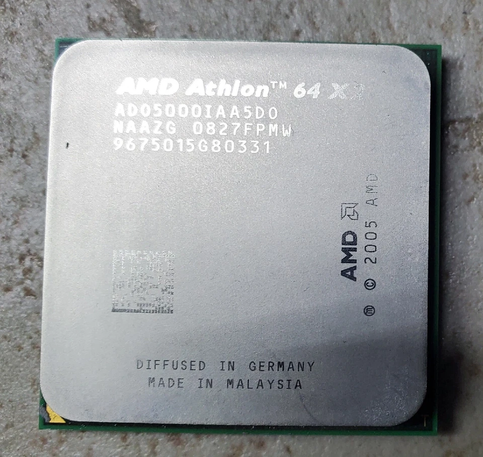 Original AMD Athlon 64 X2 5000+ ADO5000IAA5DO Prozessor 2.6 GHz AM2 Sockel - Image 1 of 1
