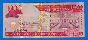 Dominican Republic 1000 Pesos 2009 P-180b Circulated Note - CM5085792 - Picture 1 of 4