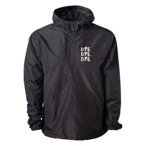 Dye Cowles Pullover Windbreaker Jacket - Black Size: Medium - Picture 1 of 2