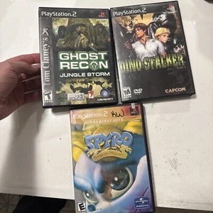 Lot Of 3 PS2 Video games Sony PlayStation 2 - Picture 1 of 10