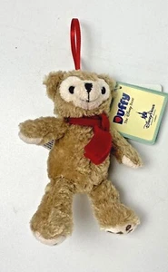 Disney’s VTG Duffy The Bear Plush Christmas Bear Plush Ornament W/Org Tags 5.5"H - Picture 1 of 10
