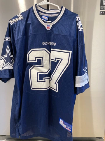Eddie George sewn heavy  Reebok  Dallas Cowboys NFL football jersey adult XL Cover