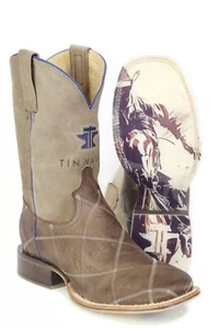 Men's Tin Haul "Diamondback" Western Boot - Picture 1 of 7