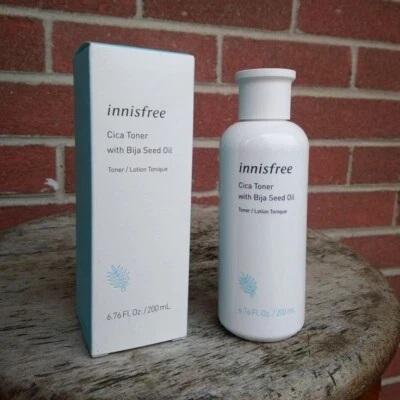 Tónico Innisfree Cica con aceite de semilla de Bija 200 ml clarificante facial belleza coreana Foto 1 de 4