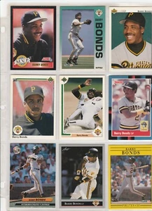 MLB     Barry Bonds   9 Card Lot   #1 - Picture 1 of 1