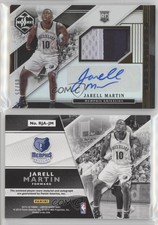 2015-16 Panini Limited Jersey Spotlight Gold /25 Jarell Martin Rookie Auto RC