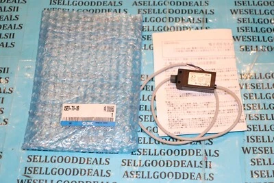 SMC ISE1-T1-18 Pressure Sensor 1/8" New - Image 1 of 3