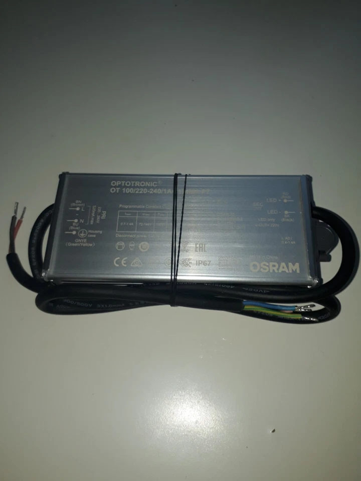OSRAM OT 1DIM CONSTANT CURRENT LED DRIVERS 100W 72-144V - Image 1 of 1