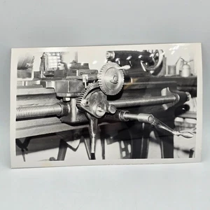 John Day Photo 1972 – Lang AM6 Lathe (1899) Gear Detail Harcombe Collection 8x5" - Picture 1 of 12