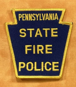 Pensylvania State Fire Police Patch (Schrift 1) - Bild 1 von 1