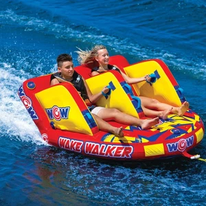 Nuevo WOW Deportes Acuáticos Inflable Wake Walker Remolcable 1 o 2 Personas Markystore - Imagen 1 de 8