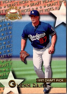 1997 Topps Stars Glenn Davis #120 Los Angeles Dodgers Baseball Card - Image 1 of 2