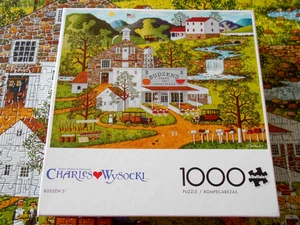 Buffalo Charles Wysocki Budzen's 1000 piece Jigsaw Puzzle - Picture 1 of 6