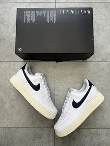Nike Air Force 1 ‘07 Flyease ‘White/Obsidian-Pale Ivory’ Women’s- UK 5.5 - Picture 1 of 7
