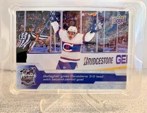 #WC-1 Brendan Gallagher 2016-17 Upper Deck 5 x 3.5 Oversized Winter Classic card - Picture 1 of 2