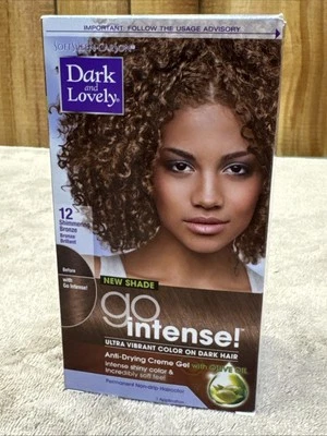 Dark & Lovely Hair Dye 12 Shimmering Bronze Fade Resist Brillant Shine - Image 1 of 4