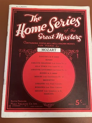 The Home Series Of The Great Masters No. 9 Mozart - Image 1 of 3