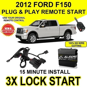 2012 Ford F-150 Remote Start Plug and Play Easy Install Truck F150 3X Lock FO1 - Picture 1 of 2
