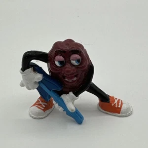 Vintage California Raisin Figur Rockstar Gitarrenband orange Schuhe - Bild 1 von 4