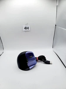 Evoluent VM4S Vertical Mouse 4 Right Hand Ergonomic Wired USB (Small Size, Blue) - Picture 1 of 5
