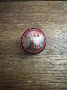 2015-2020 Mustang Shelby GT350 Genuine Ford 6 Speed Shifter Shift Knob Red Trim - Picture 1 of 3