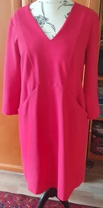 Bodenkleid Rot Gr. 44 UK 18 L - Bild 1 von 4