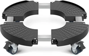 Plant Caddy with Lockable Wheels Heavy Duty 450lbs Capacity, 15-22 Inch Adjus... - Picture 1 of 7