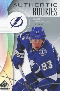 2024-25 Upper Deck SP Game Used - Authentic Rookies Gage Goncalves #264 (RC) - Bild 1 von 4