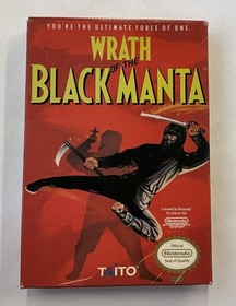 Sistema Nintendo Wrath of the Black Manta NES con caja sin manual probado