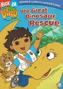 GO DIEGO GO ! THE GREAT DINOSAUR RESCUE (dvd) ** disc only ** - Picture 1 of 1