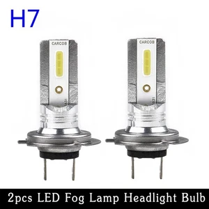 2X H7 LED Headlight Conversion Kit COB Bulb 100W 1000LM White High Power 6500K - Picture 1 of 12