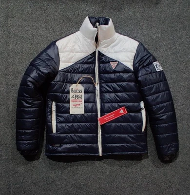 Guess  Down Jacket Blue White Mens (All Sizes)  - Image 1 of 4