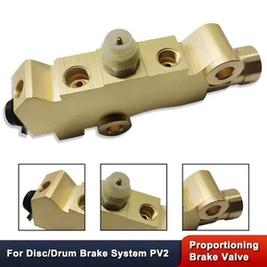 For Street Rod Classic Car & Truck Brass Disc/Drum Brake Proportioning Valve PV2 - Picture 1 of 6