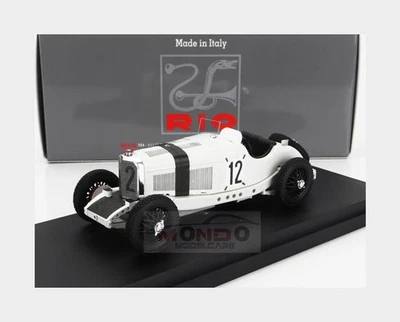 1:43 RIO Mercedes Benz Sskl Spider #12 German Gp 1931 Otto Merz White RIO4734 - Immagine 1 di 2