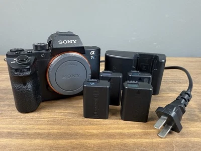 Sony Alpha a7S II 12.2MP Digital Camera Body, 4 Batteries, Charger Shutter1,200 - Image 1 of 4