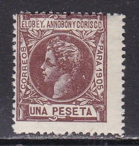 1905 - España - Elobey - Edifil 29 - 1p castaño rojizo - MNH - Picture 1 of 2