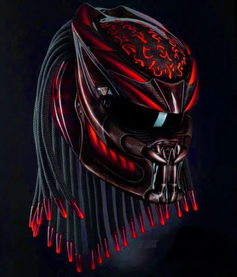 CASCO MOTO PREDATOR ESTILO FUEGO (CERTIFICADO DOT & ECE) Foto 1 de 4