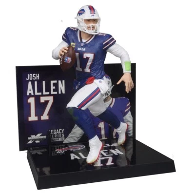 Figura posada Josh Allen escala 7 pulgadas NFL SportsPicks 2024 Wave 2 Buffalo Bills Foto 1 de 3