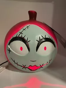Pesadilla antes de Navidad Halloween Soplado Molde Sally Cabeza de Calabaza *Totalmente Nuevo* - Imagen 1 de 8