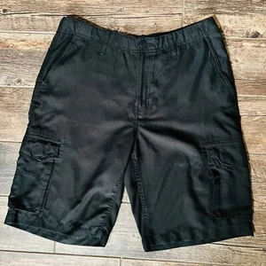 Tony Hawk Size 24 black Cargo Casual Shorts Outdoor Lightweight - Picture 1 of 4
