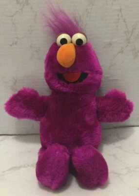 "Muñeco de peluche de 12"" de colección Applause 1988 Sesame Street Telly Monster" Foto 1 de 4