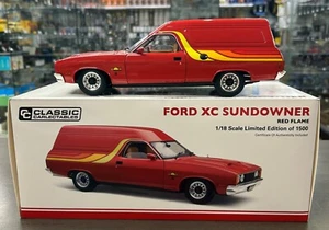 371005 FORD XC SUNDOWNER PANEL VAN RED FLAME 1:18 SCALE DIE CAST MODEL CAR - Bild 1 von 8