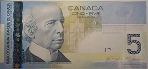 $5.00 bill - Bank of Canada - Series 2006 - UNCIRCULATED - Picture 1 of 5