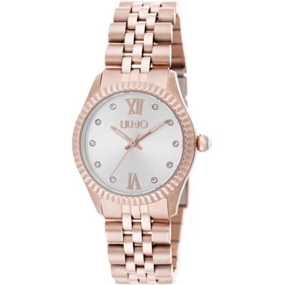 LIU JO TINY TLJ1139 OROLOGIO DONNA ACCIAIO 30mm ROSE' LIST. 129€ SOTTOCOSTO - Immagine 1 di 4