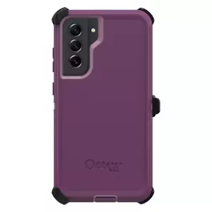 HAPPY PURPLE Case For Samsung Galaxy A14 5G OtterBox Defender Series + Holster - Picture 1 of 7