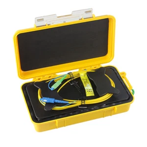 Fiber Optic OTDR Launch Cable Box 1000m SM 1310/1550nm, FC SC/UPC APC - Picture 1 of 32