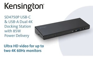 Kensington SD4750P USB-C, USB 3.0, DP und HDMI Dual 4K Dockingstation